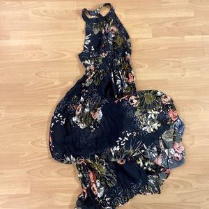 NWT Semi formal high neck maxi dress